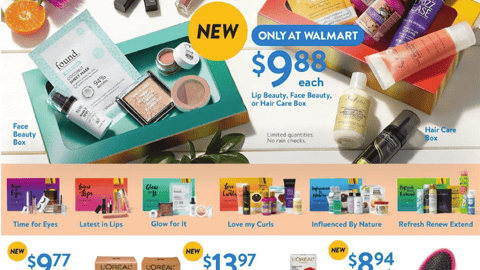Walmart Beauty Favorites Feature